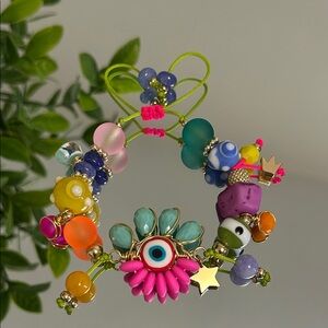 Vibrant Multicolor Beaded Bracelet Set